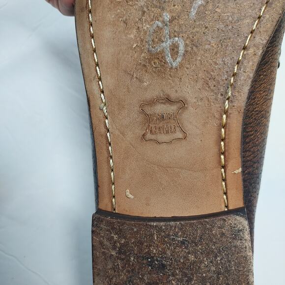 T.B. Phelps Brown Soft Leather Loafer Size 11 main image 3